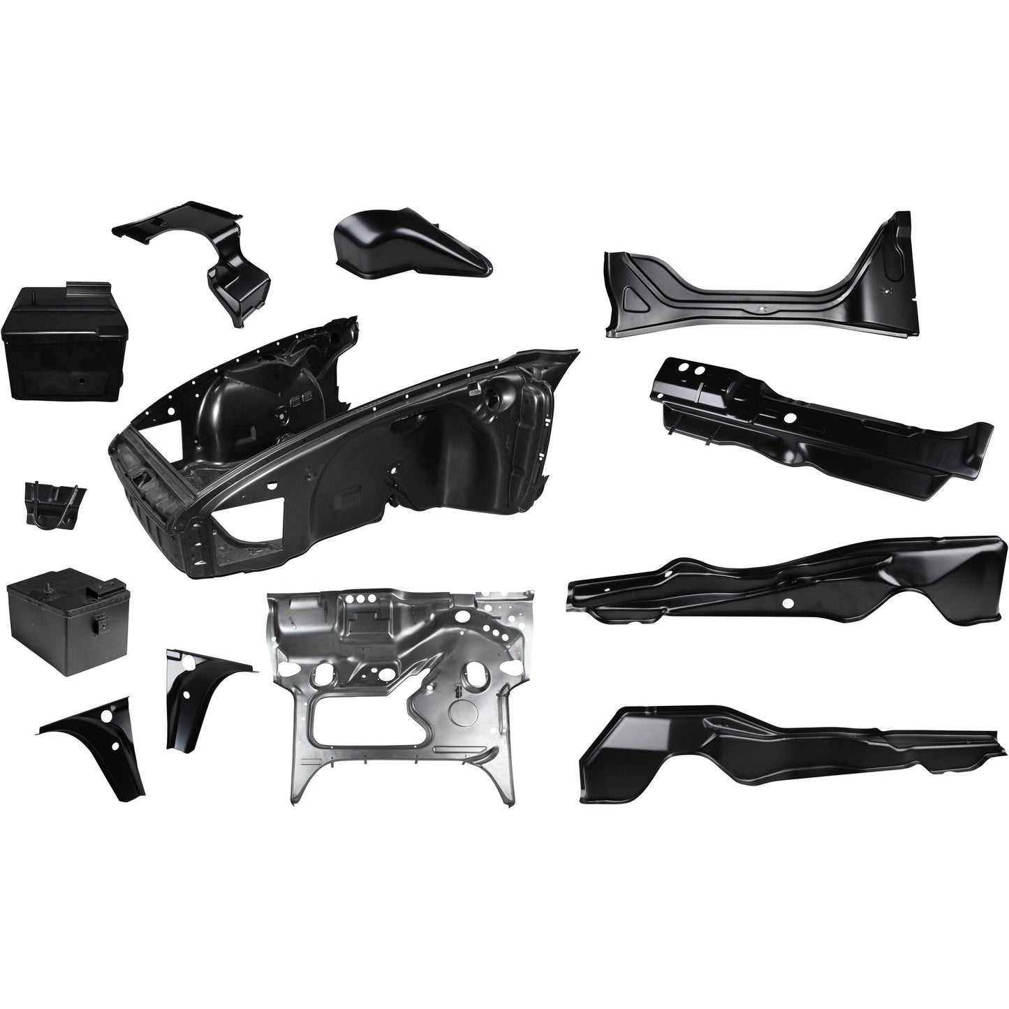 Porsche Body Front Section Set Complete - 911 68-72 1680503710