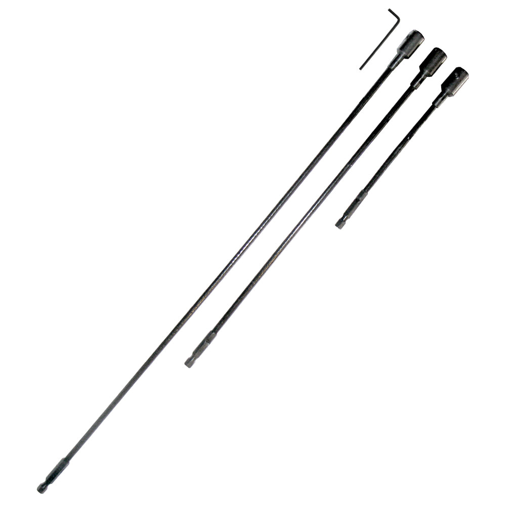 Porsche Bore Brush Kit Flexible Extensions 3 Piece 1715001