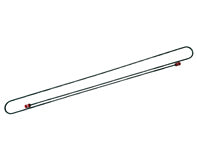 Porsche Brake Line 2210mm - 356B - 356C 60-65 695-352-604-01