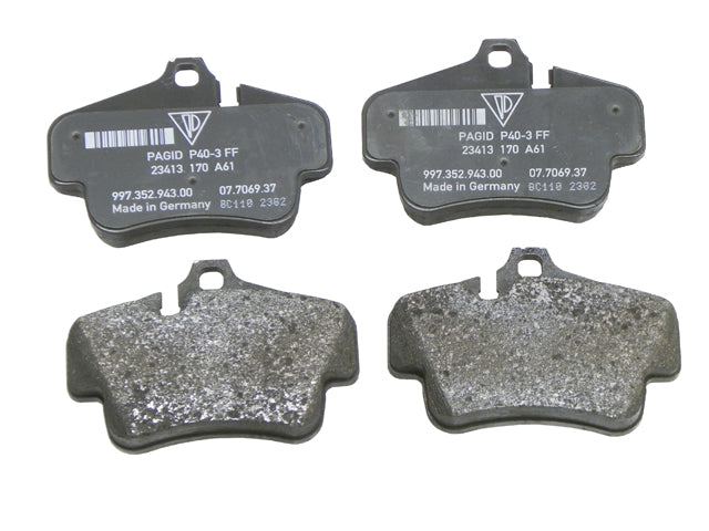 Porsche Brake Pad Set, 911/Boxster/Cayman | 2001-2012 982698451C