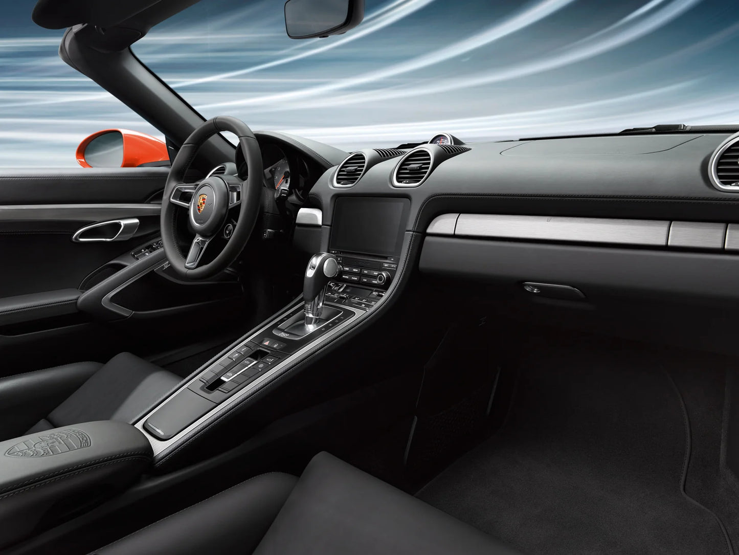 Porsche Brushed Aluminium Interior Package - 982044800478YR - 982 17-23 982044800478YR