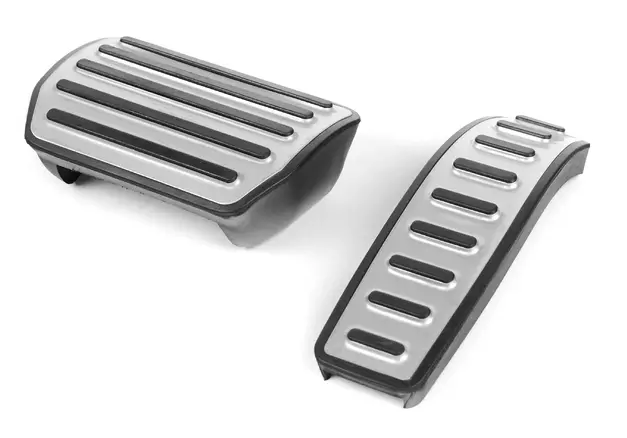 Porsche Brushed Aluminum Pedals - 99704470000 - 911 65-89 99704470000