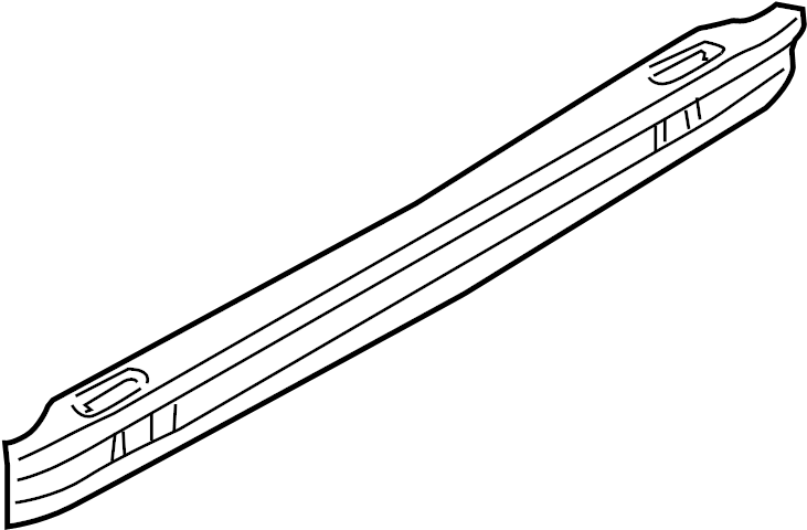 Porsche Bumper Impact Bar - Rear - 911 | 2005-2008 997-505-121-19