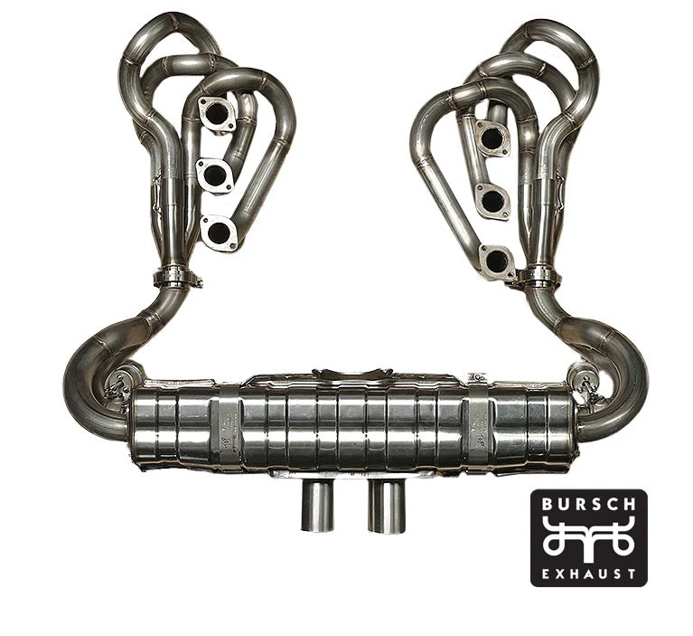 Porsche Bursch GT3-Style Exhaust System - 911 69-89 BX-9159-SS