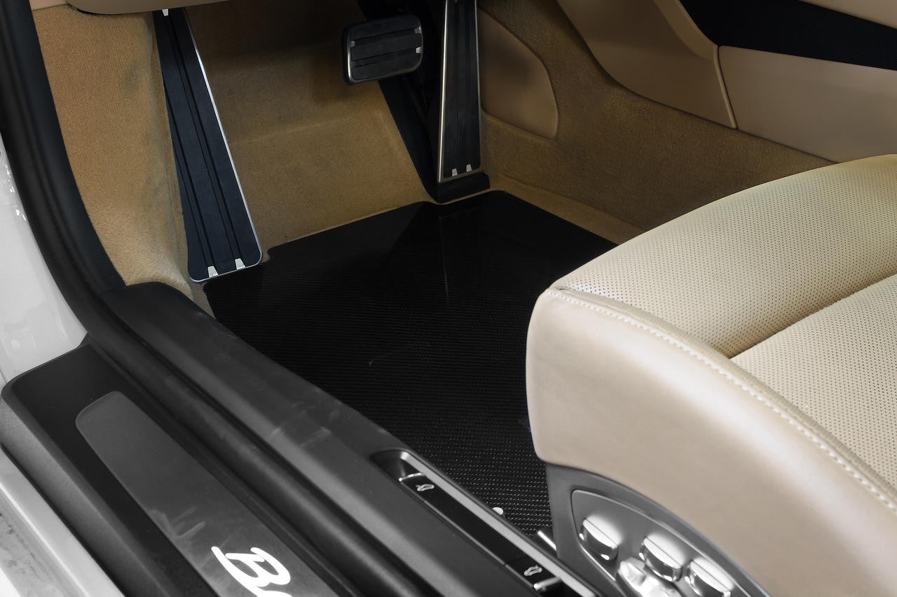 Porsche Carbon Fiber Floor Mats - Boxster | Cayman | 2017-2025 FS-POR-718-TML