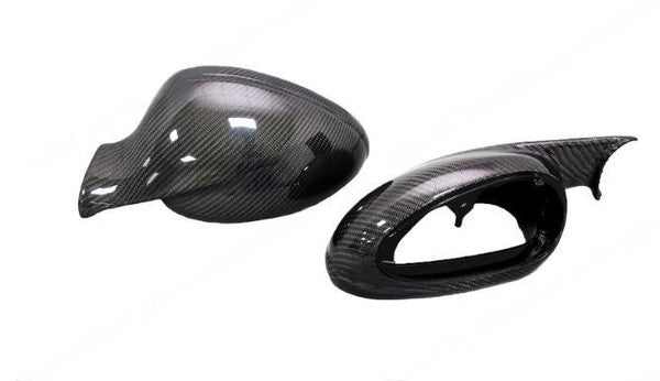 Porsche Carbon Fiber Mirror Housings - Boxster | Cayman | 2017-2025 FS-CF-POR-OMHL