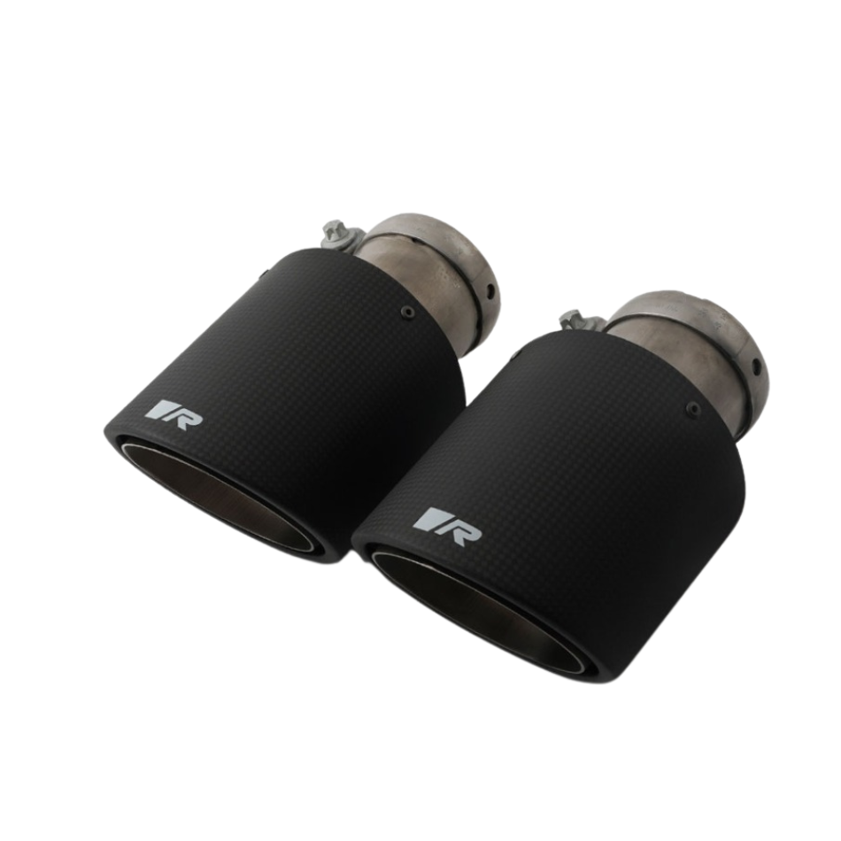 Porsche Carbon Tail Pipe Set 102mm - Cayenne 20-23 0046-70CSRX