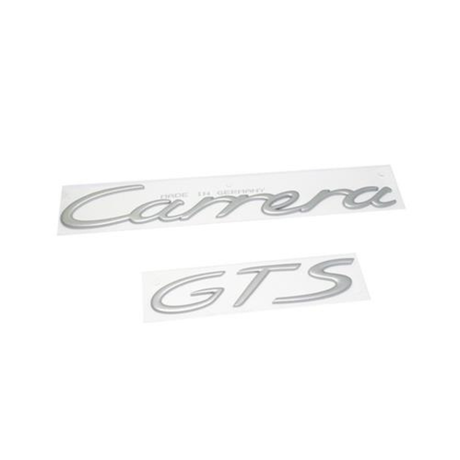 Porsche Carrera GTS Emblem Set Silver - 911 09-12 997-559-037-06