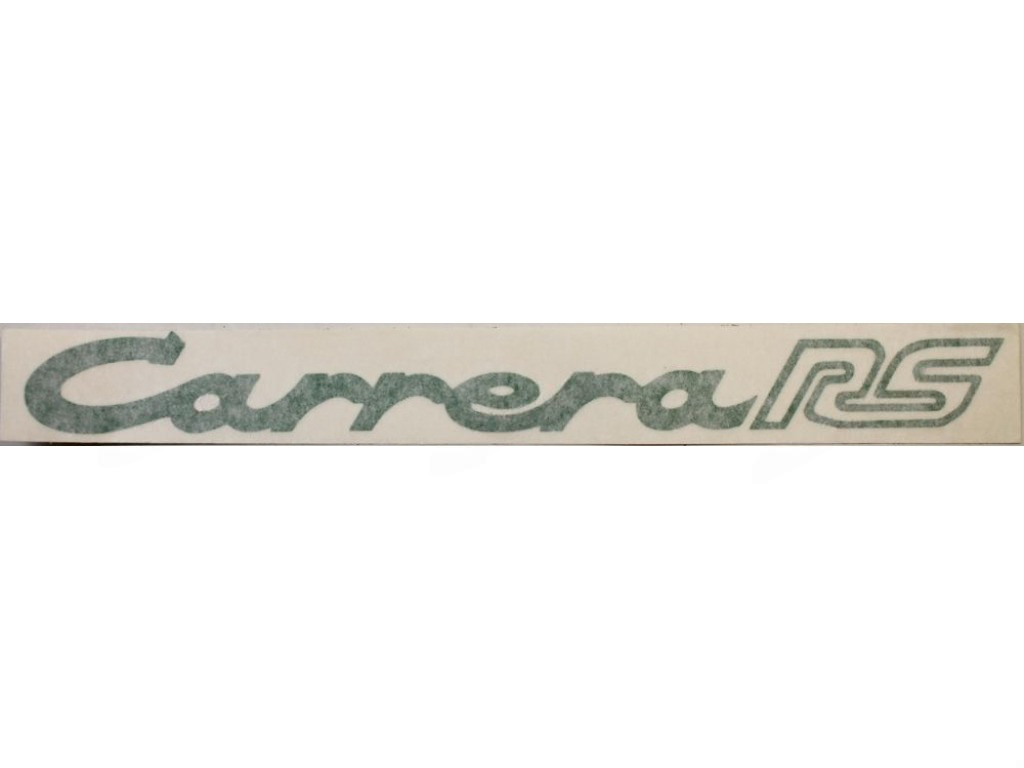 Porsche Carrera RS Decklid Decal Green - 911 70-73 911-559-036-02