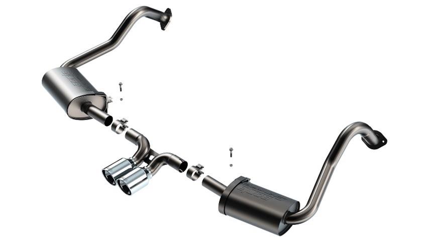 Porsche Cat Back Exhaust System - Boxster/Cayman 17-23 140817