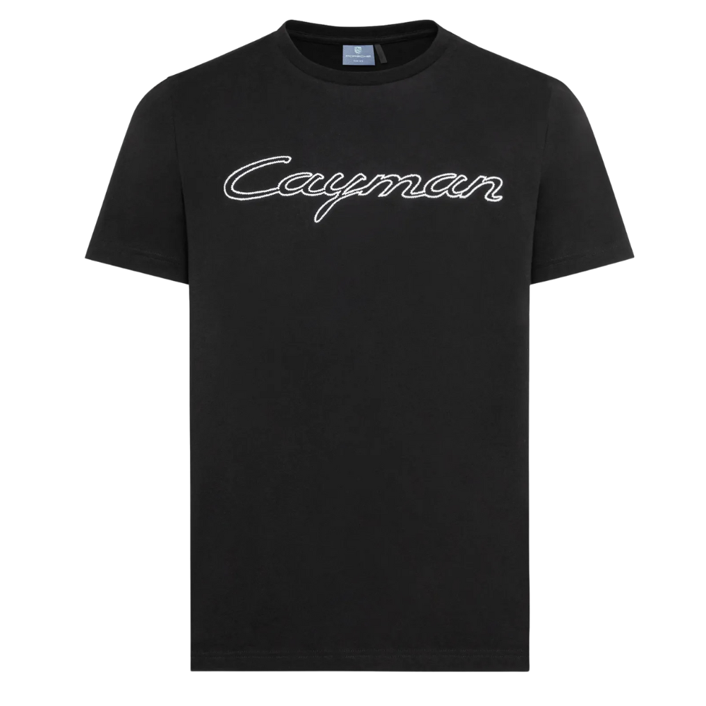 Porsche Cayman Embroidered Unisex Crew Neck T-Shirt