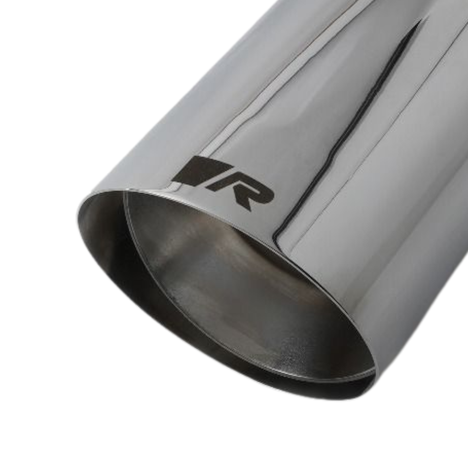 Porsche Chrome Straight Cut Tail Pipe 102mm 0406-70SGR