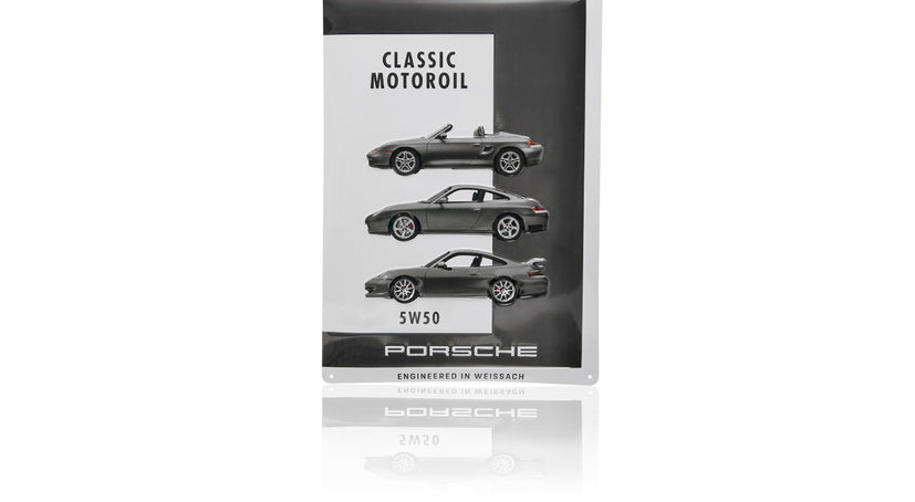 Porsche Classic Motoroil Metal Plate 5W-50 PCG-043-005-50