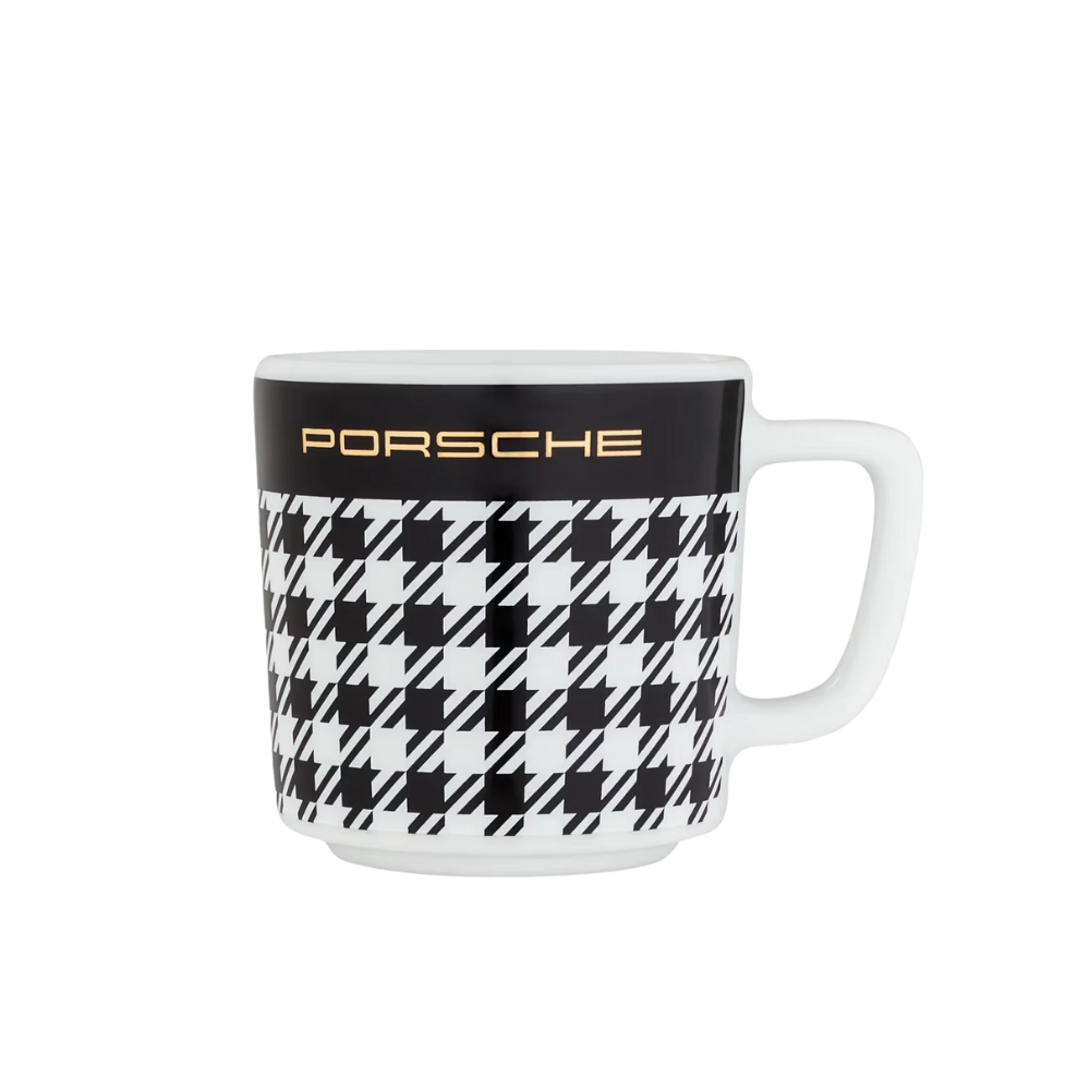 Porsche Collectors Pepita Espresso Cup - 90 ML