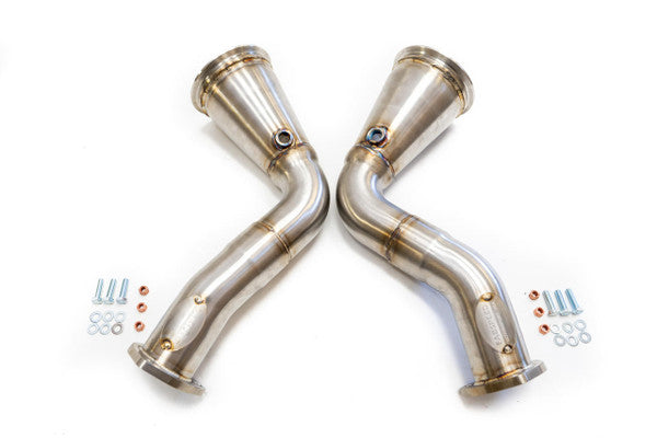 Porsche Competition link Exhaust Pipes - Cayenne | 2020-2025 FS-POR-E3T-CB