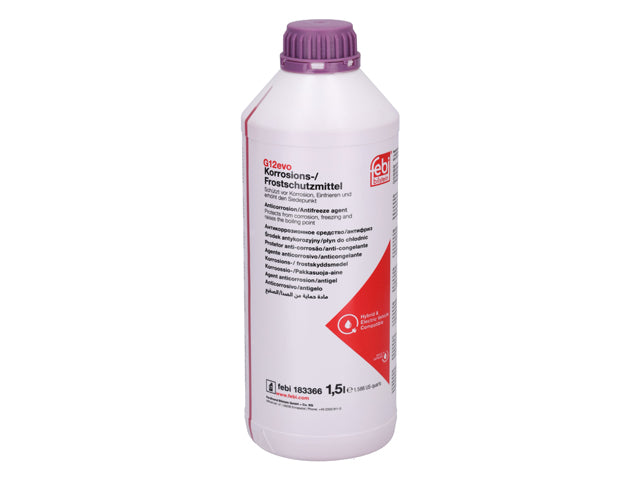 Porsche Coolant / Antifreeze - (G12 EVO) (1.5 Liter), Macan/Panamera/Cayenne | 2003-2025 G12E1001LDSP