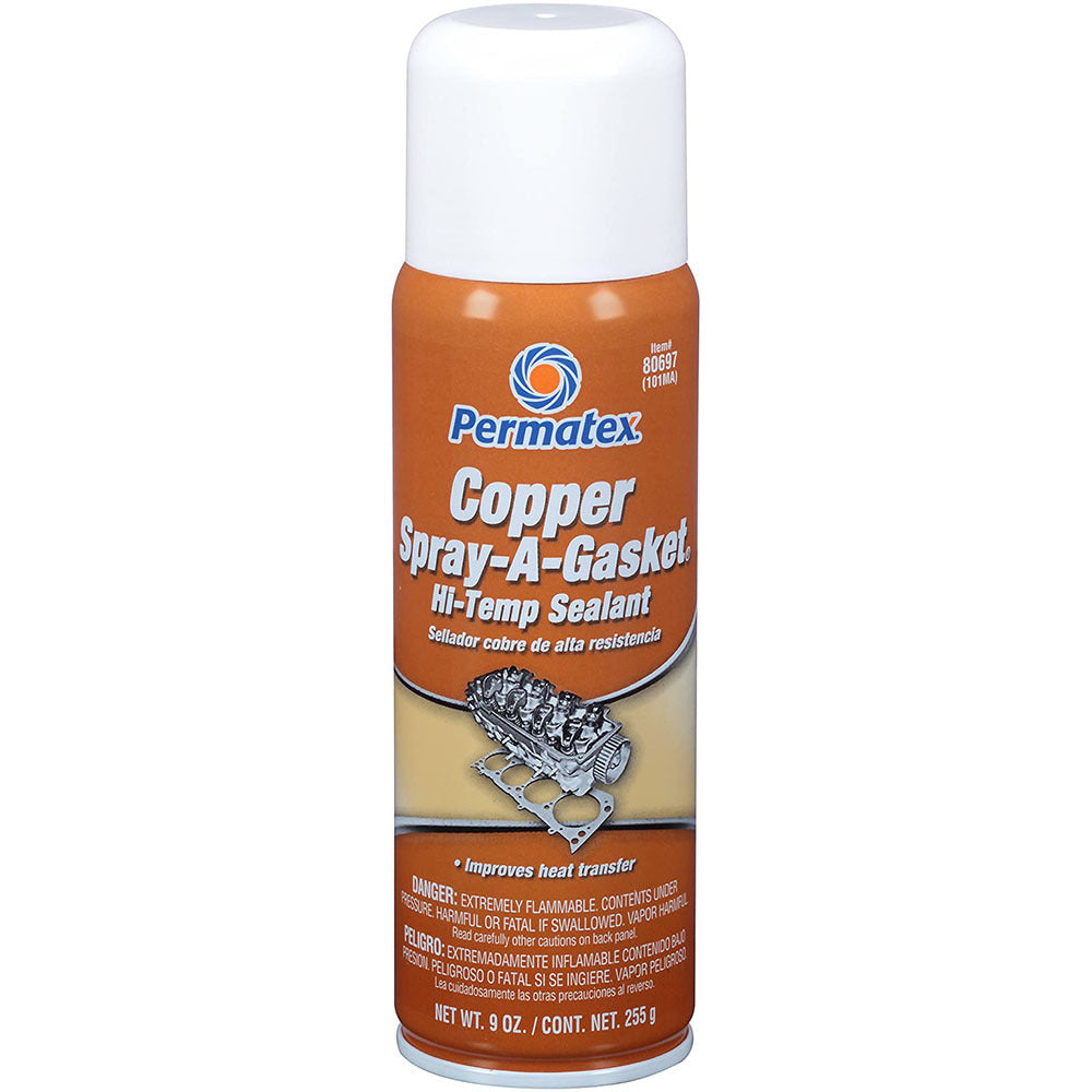 Porsche Copper Spray-A-Gasket High Temprature Sealant 9 oz 1890180697