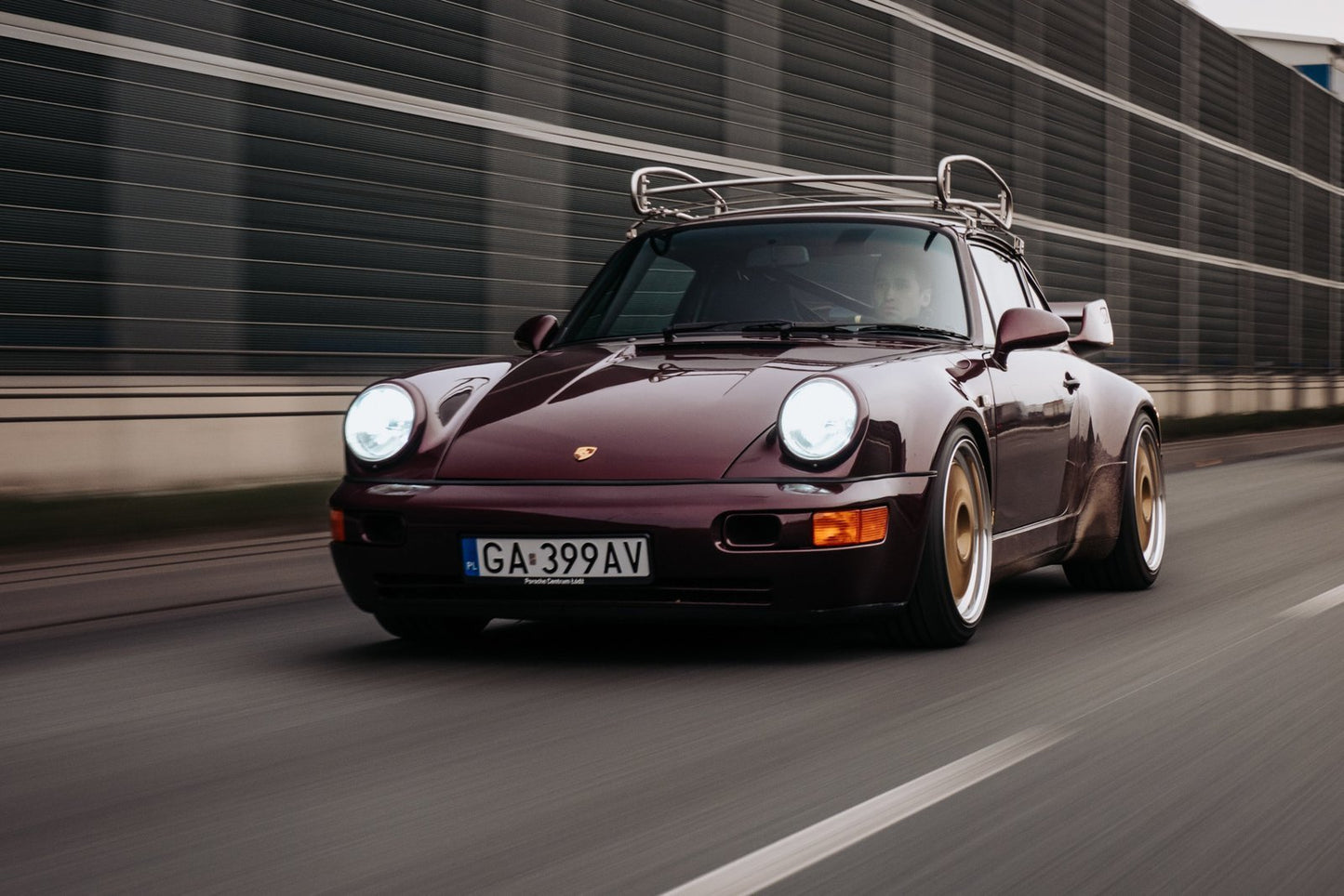 Porsche Coupe Roof Rack Silver - 911/912 65-98 CB-RR-SLV