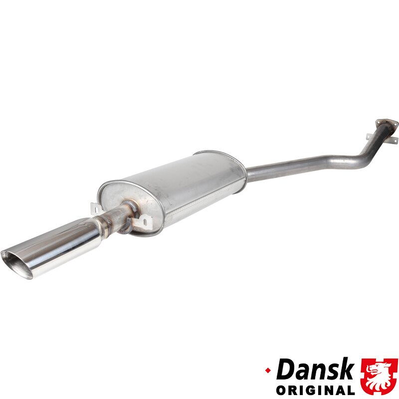 Porsche Dansk Sport Muffler - Polished Stainless - 944 82-91 1620613200
