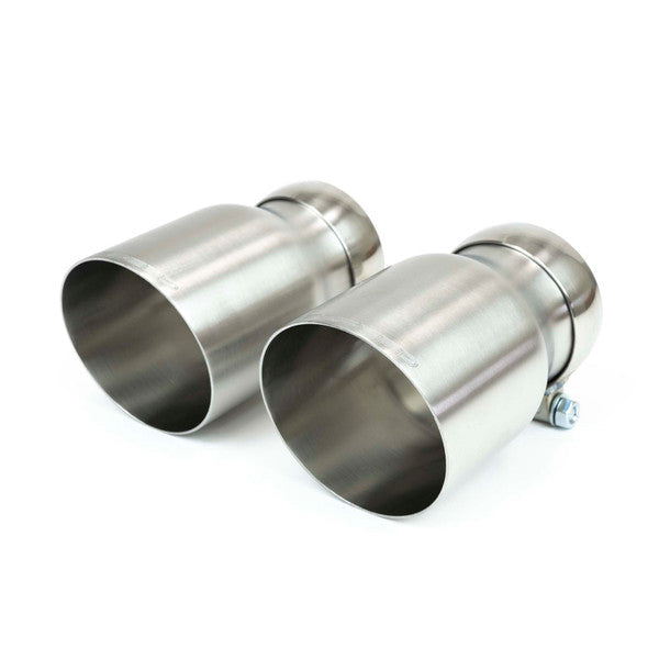 Porsche Deluxe Dual Style Exhaust Tips - 911 | 2022-2025 FS-POR-992GT3-DTCF