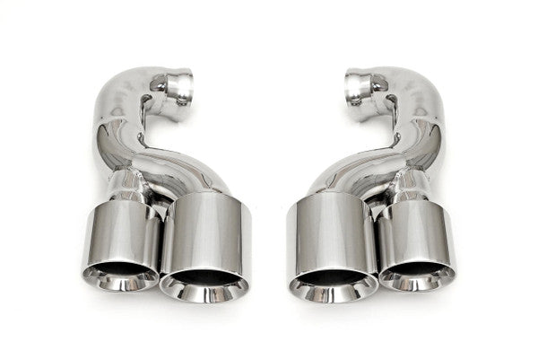 Porsche Deluxe Quad Style Exhaust Tips - Cayenne | 2008-2010 FS-POR-957V8-QDTP