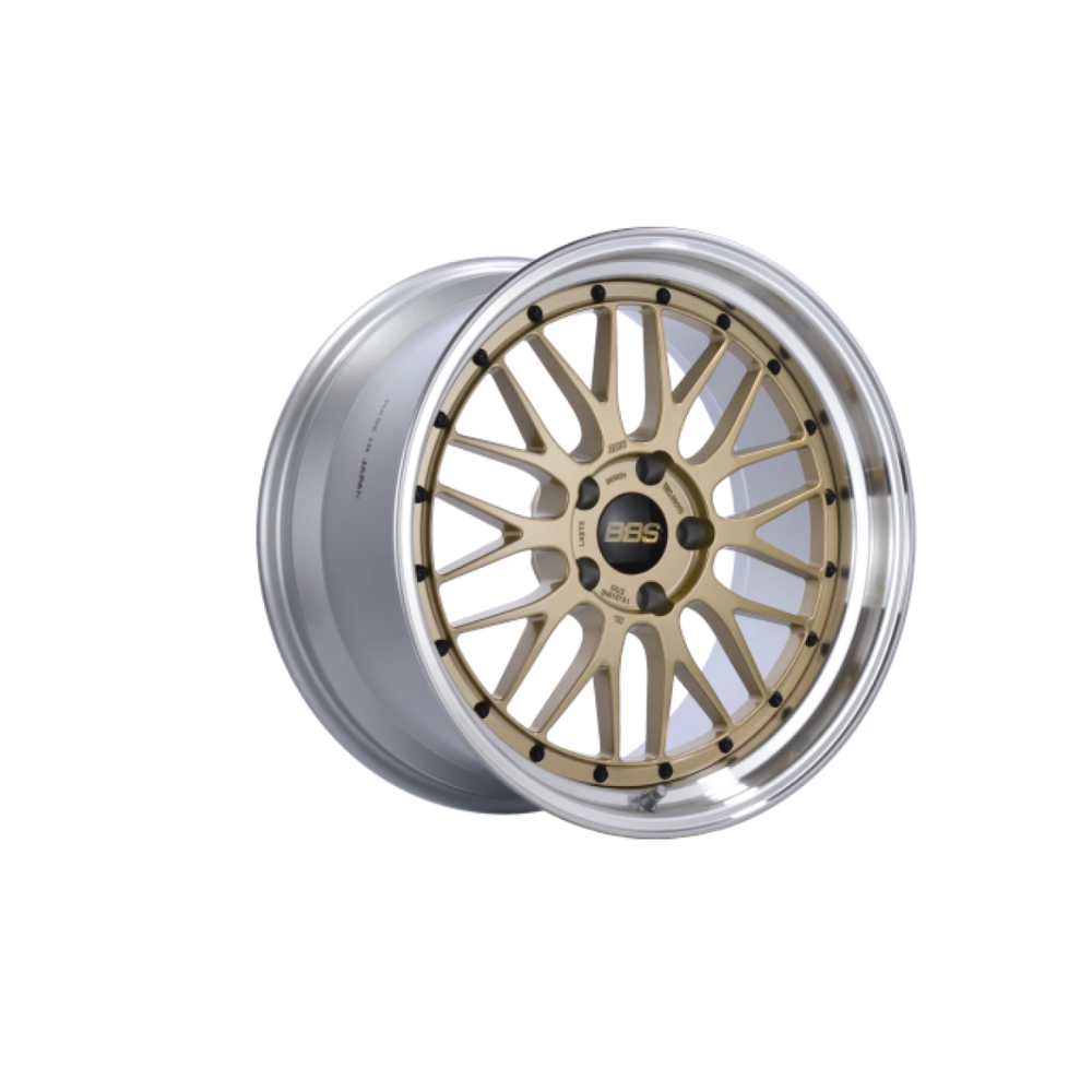 Porsche Diamond Cut Wheel 18x10 ET50 Gold Center LM286GPK