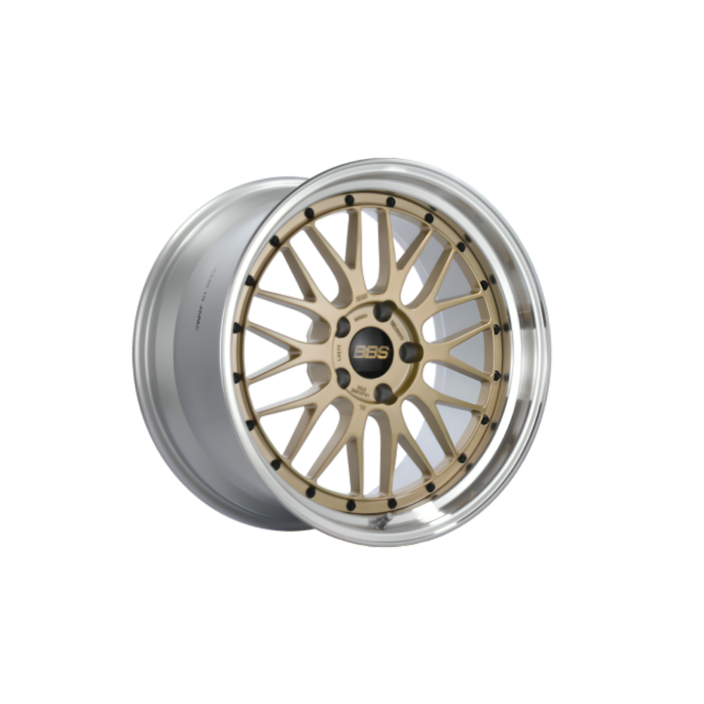 Porsche Diamond Cut Wheel 18x11 ET56 Gold Center LM277GPK