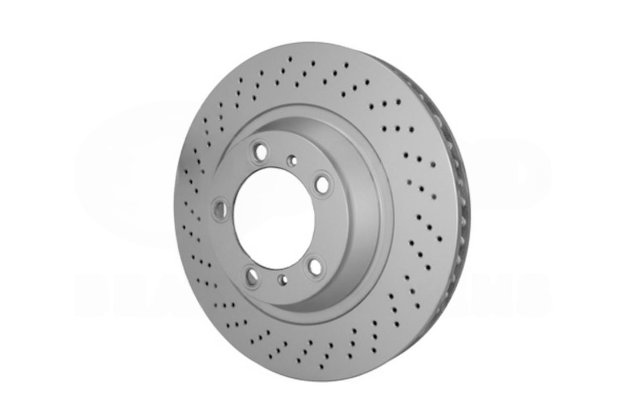 Porsche Disc Brake Rotor Front Right - 911/Boxster 12-16 355126931