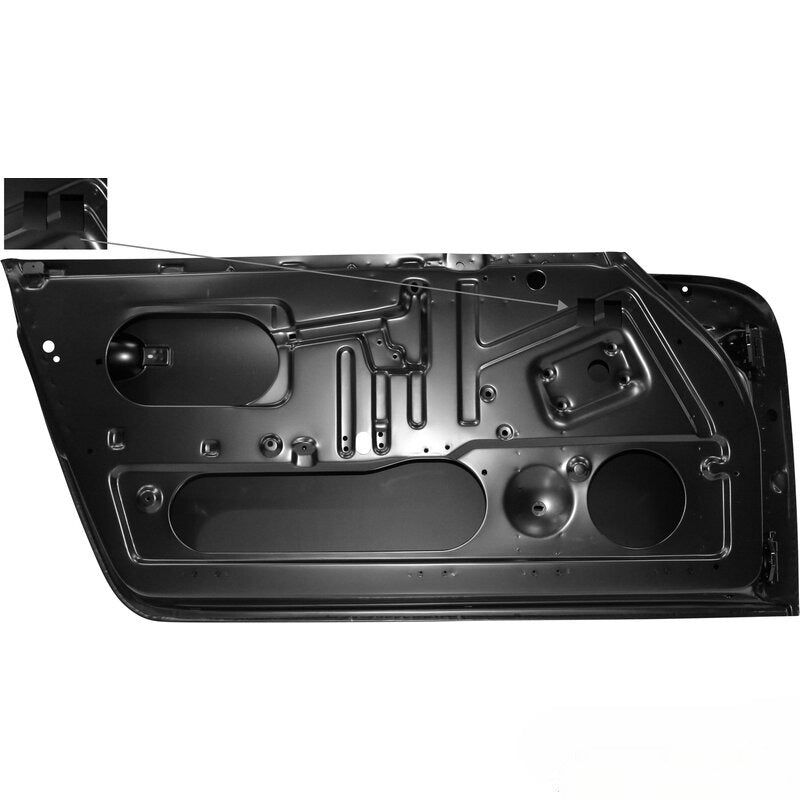 Porsche Door - Complete - Left - 911 68-72 911-531-005-00
