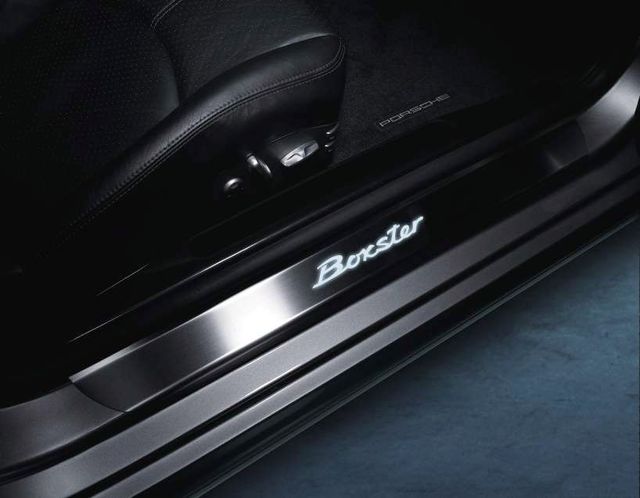Porsche Door Entry Guards In Stainless Steel - 98755199000 - 987 04-12 98755199000