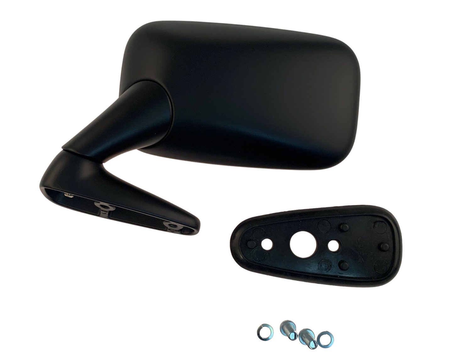 Porsche Door Mirror - Left - Black - 911 | 1972-1973 911-731-013-06