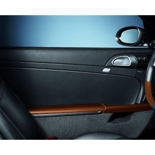 Porsche Door Trim Sycamore Wood - 98704480014 - Boxster 97-23 - Cayman 06-23 98704480014