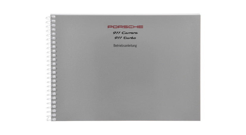 Porsche Driver’s Manual German - 911 1995 WKD-993-210-95