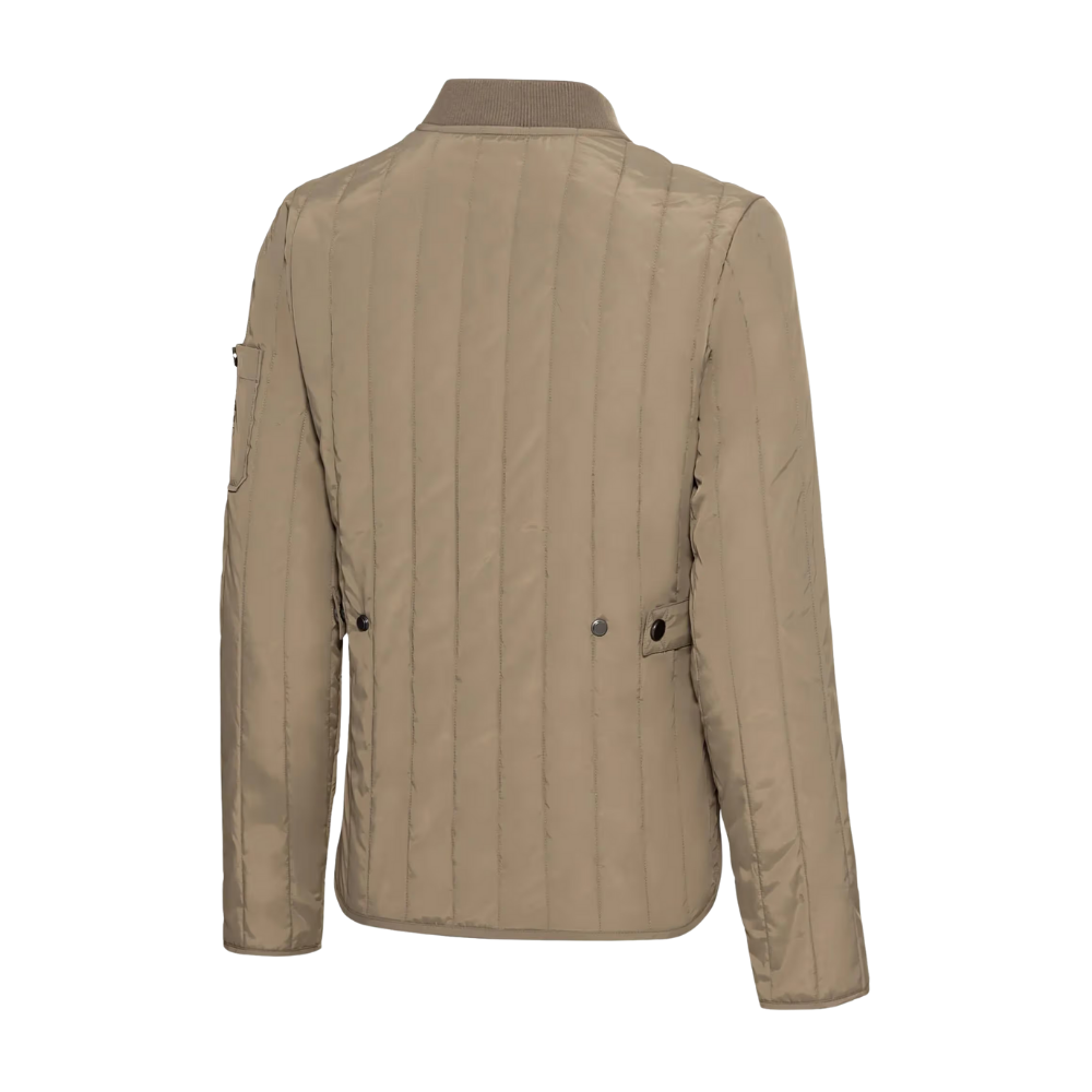 Porsche Essential Baseball Collar Womens Quilted Jacket