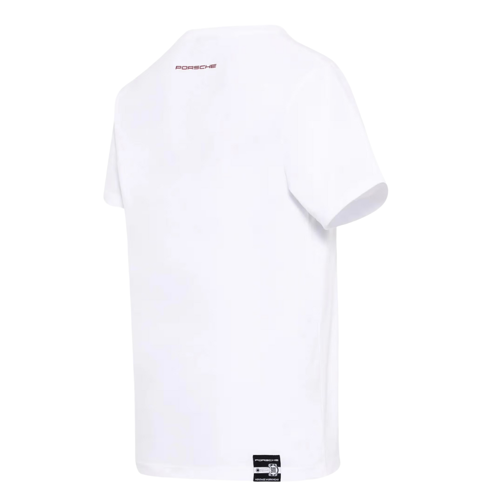 Porsche Essential Connecting Rod Mens White T-Shirt