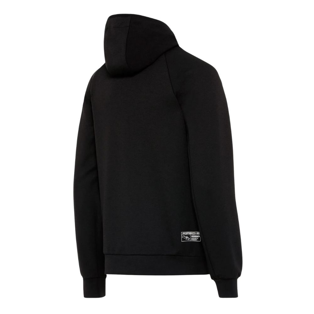 Porsche Essential Weissach Mens Black Sweatshirt Jacket