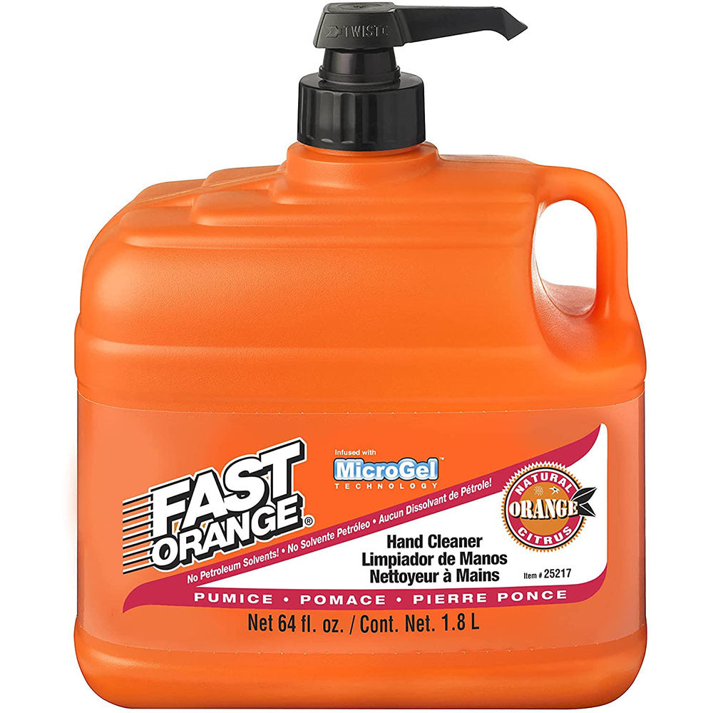 Porsche Fast Orange Fine Pumice Lotion Hand Cleaner 1/2 Gallon 1890125217