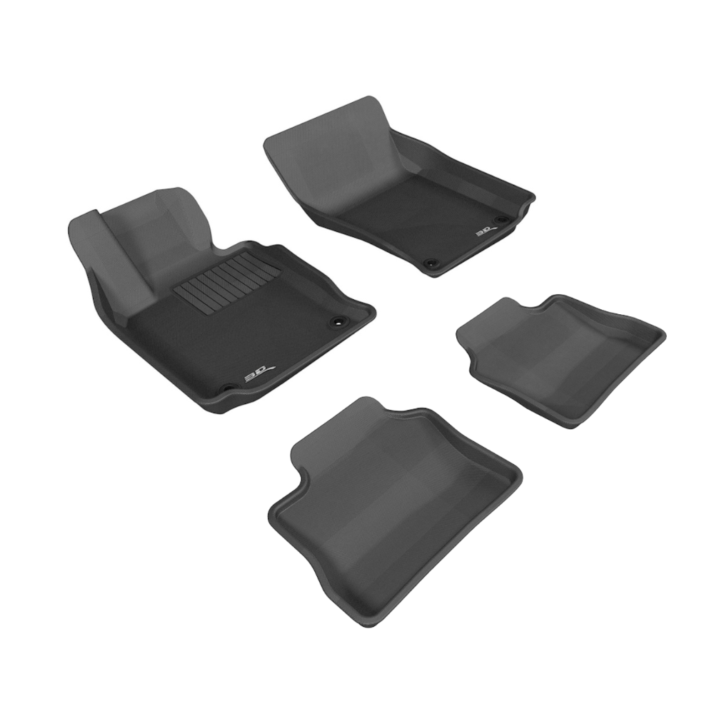 Porsche Floor Mat Set Black - Panamera 10-17 L1PO00601509