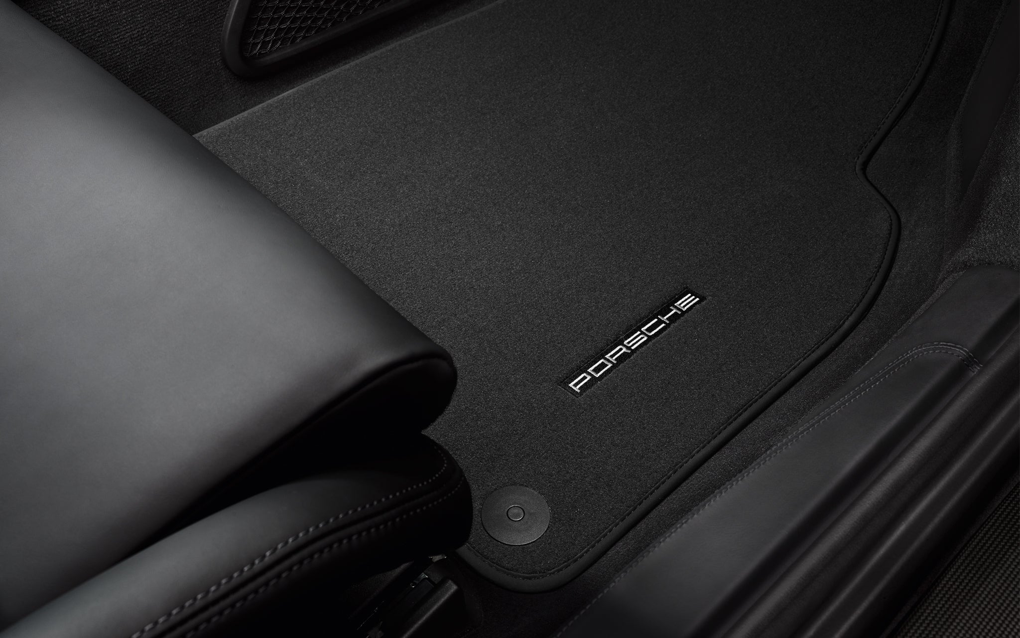 Porsche Floor Mats - Black - 98155161310A75 - 981 - 982 13-23 - 991 12