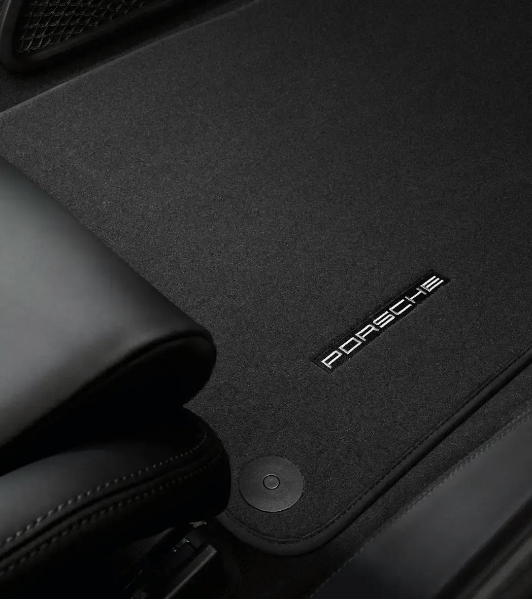 Porsche Floor Mats - Platinum Grey - 99155161310D75 - 991 12-18 99155161310D75