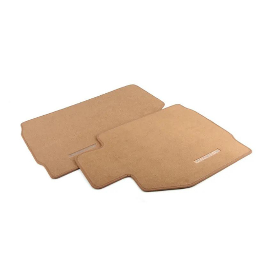 Porsche Floor Mats - Sand Beige - 98704480108T43 - 997 05-12 - 987 04-12 98704480108T43