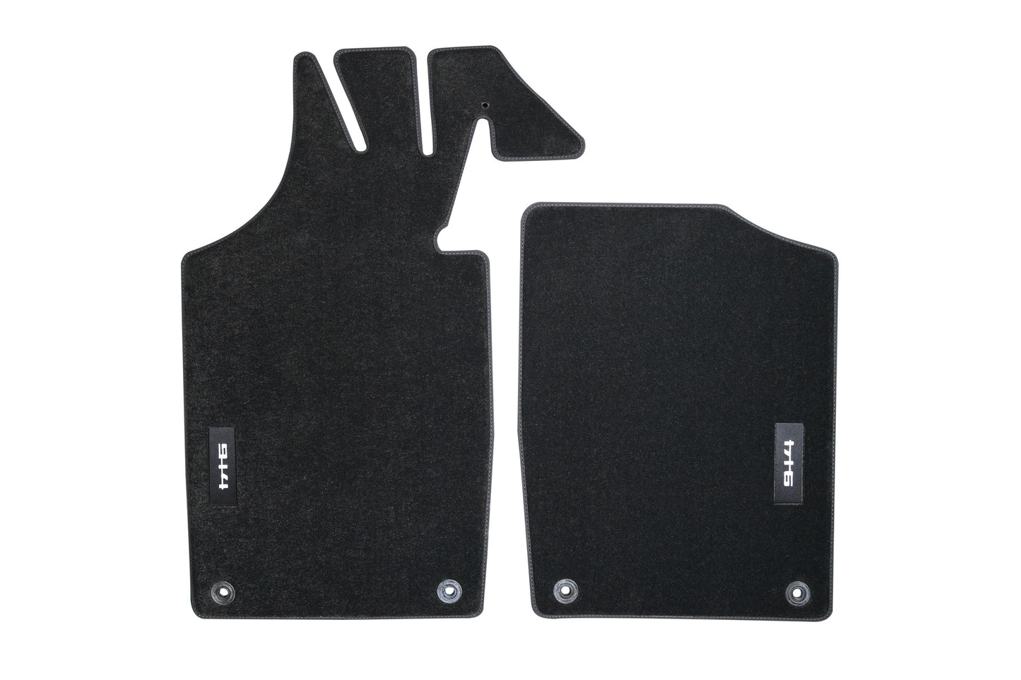 Porsche Floor Mats Set Black - 914 70-76 914-551-023-00