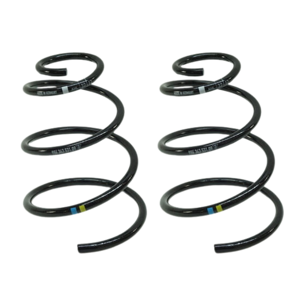 Porsche Front Axle Coil Springs - Boxster 97-02 986-343-531-09-504