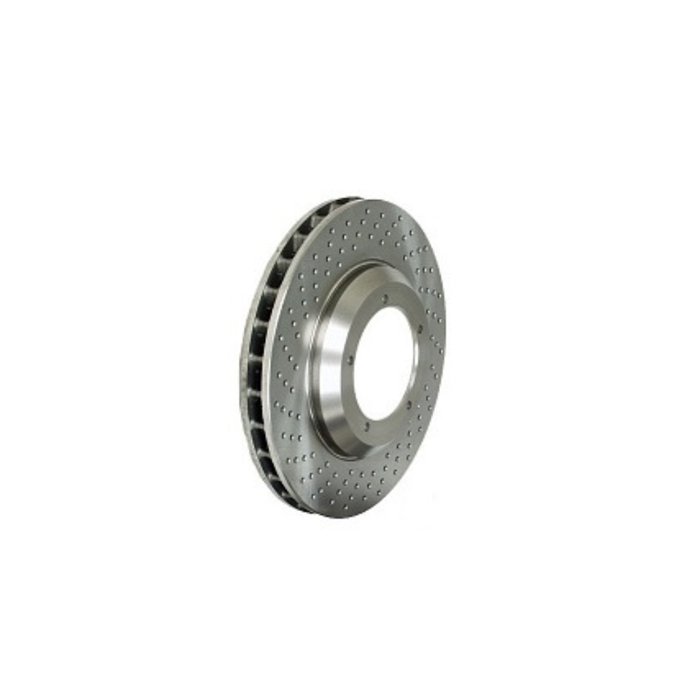 Porsche Front Brake Disc - Vented - Left - 930 81-89 930-351-047-02