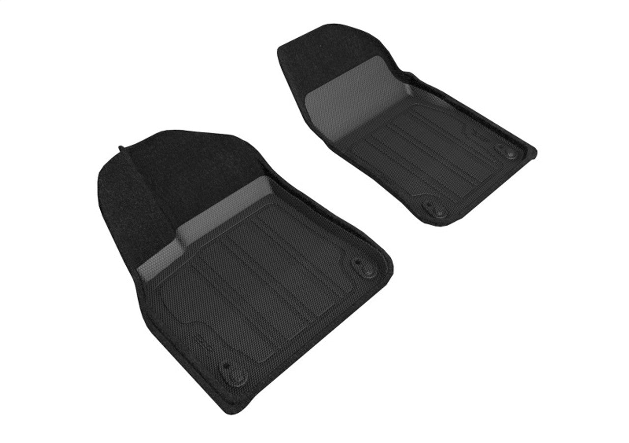 Porsche Front Floor Mat Black - Cayenne 19-24 SLPO01914709