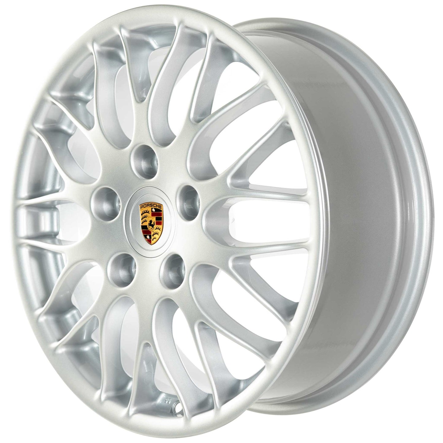 Porsche Front Silver Alloy Wheel 7JX17 ET55 - 911/Boxster 85-12 993-362-124-51