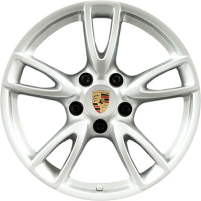 Porsche Front Silver Alloy Wheel 8JX18 ET57 - 911 09-12 997-362-137-01