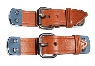 Porsche Front Trunk Leather Straps for 550 Spyder Models Small - 356A 55-57 SMC-100-113