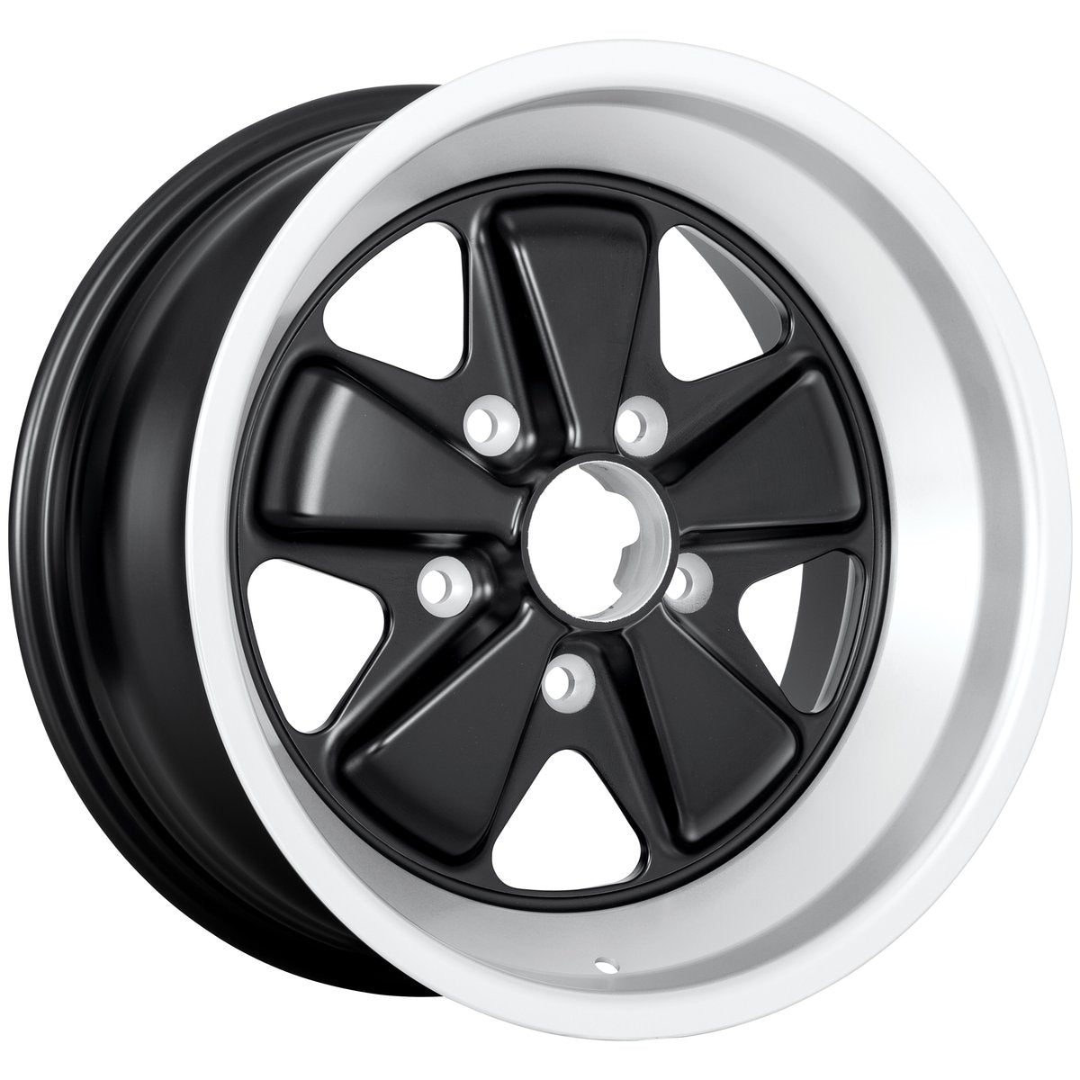 Porsche Fuchs Wheel Black 16x8 - 911/912E/930 FE160801301071B