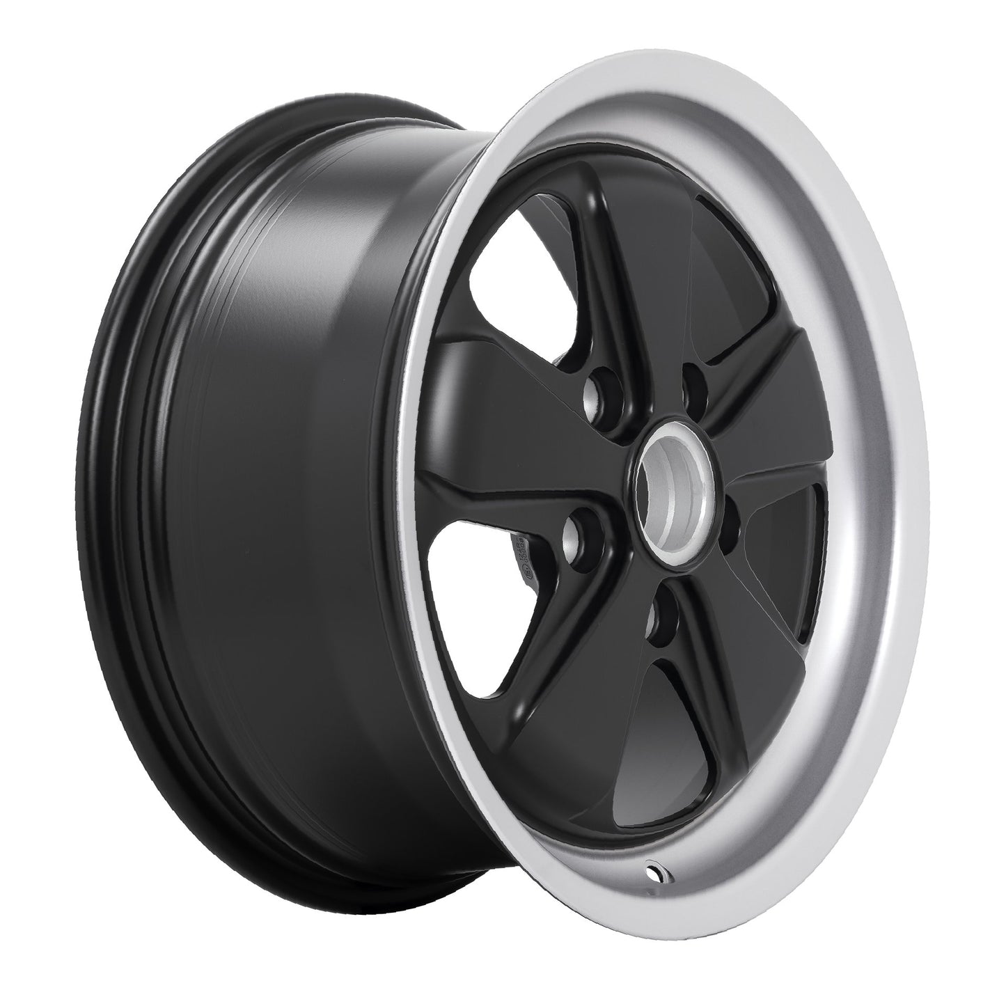 Porsche Fuchs Wheel Black 17x8 - 911/944/928/968 FR170801305271B